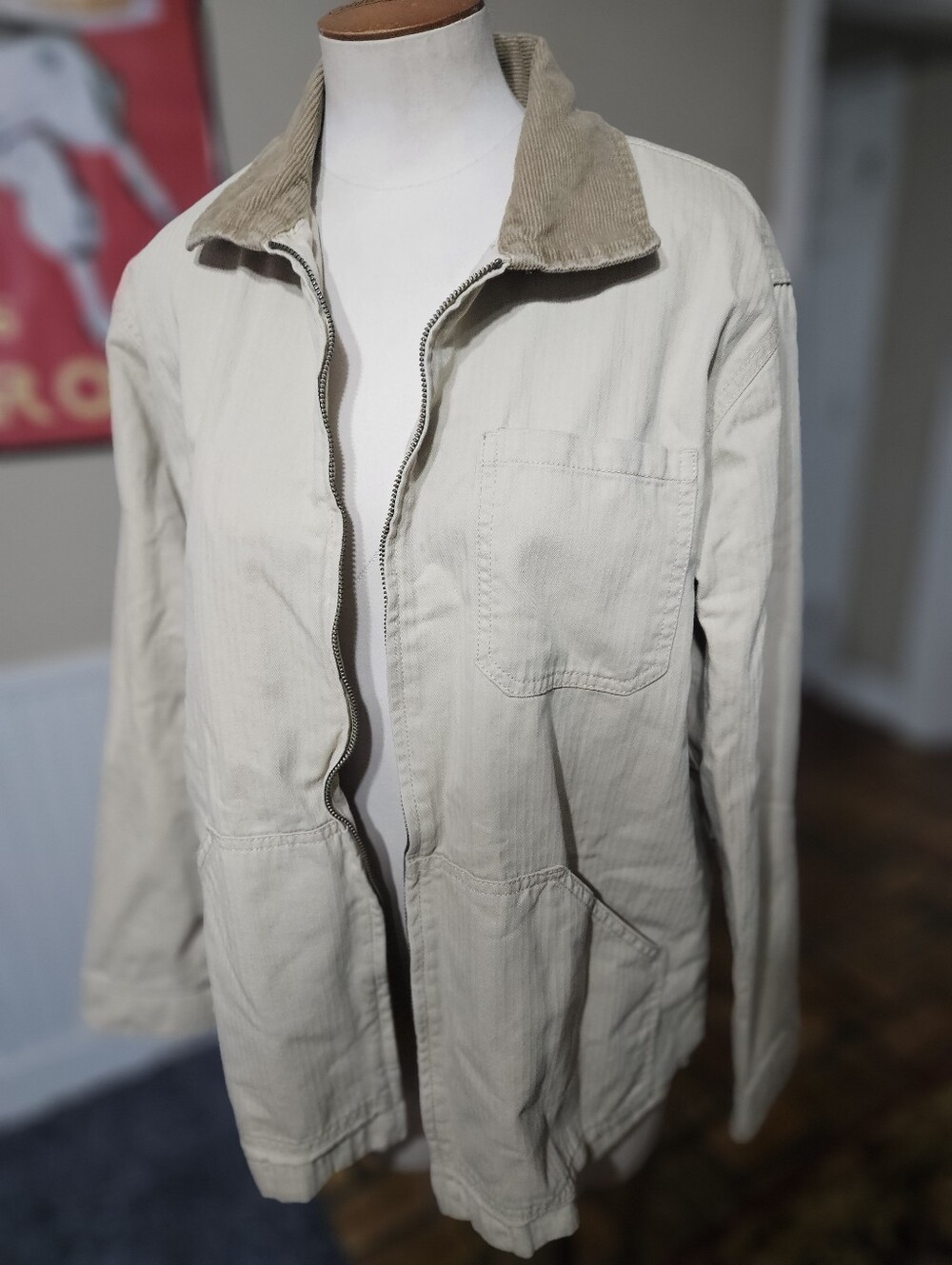 Cotton On Corduroy Collar Jacket Medium
